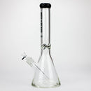 NG | 16 inch 9mm Flat Mouth Beaker [S202] Glass Bong High-End Brands Glass