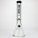 NG | 16 inch 9mm Flat Mouth Beaker [S202] Glass Bong High-End Brands Glass