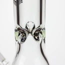 NG | 16 inch 9mm Flat Mouth Beaker [S202] Glass Bong High-End Brands Glass