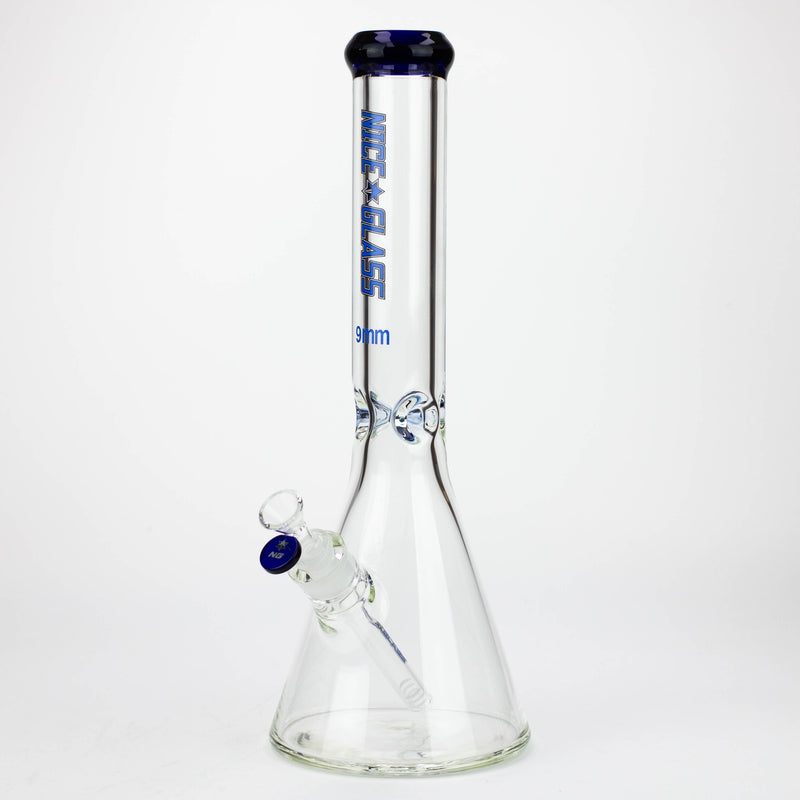 O NG | 16 inch 9mm Flat Mouth Beaker [S202]