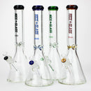 NG | 16 inch 9mm Flat Mouth Beaker [S202] Glass Bong High-End Brands Glass