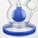 NG | 15 inch Textured Ball Incycler [S393] Glass Bong High-End Brands Glass