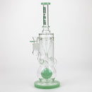 NG | 15 inch Textured Ball Incycler [S393] Glass Bong High-End Brands Glass MINT