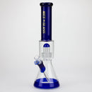 NG | 16 inch Large Stereo Matrix Perc Beaker [YN1123] Glass Bong High-End Brands Glass BLUE