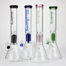 Blueberry | 16 inch 4-Arm Tree Perc Beaker [S302] Glass Bong High-End Brands Glass