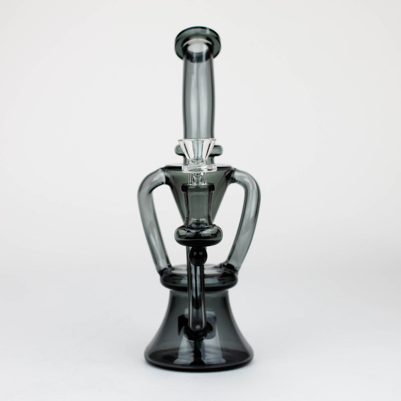 O 10" Recycle solid color bong [BH108x]