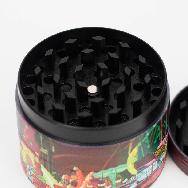 O 2.2" Metal Grinder 4 Layers with New RM Design 2 Box of 12 [GZ304]