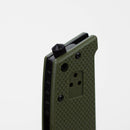 ALPHASTEEL | Hunting Knife - GREEN FOLD Folding Knife JJ Distribution