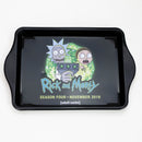 SMALL METAL ROLLING TRAY HD Tray Purple Haze Smoke Inc RM Cartoon