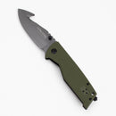 ALPHASTEEL | Hunting Knife - GREEN FOLD Folding Knife JJ Distribution