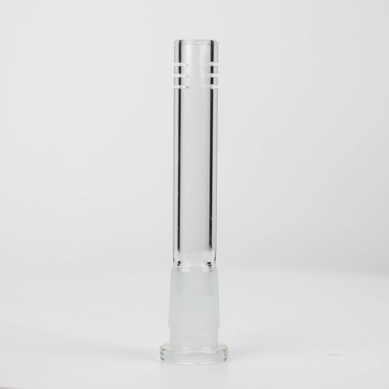 O Glass open ended 6 slits downstem