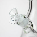 Genie | 17" sandblasted artwork tube 7 mm glass water bong [GB21004] Glass Bong ONE