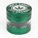 Heavy Duty Large "Don't Panic It's Organic" 4 Parts Weed Grinder Engraved in Canada Design