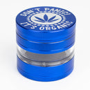 Heavy Duty Large "Don't Panic It's Organic" 4 Parts Weed Grinder Engraved in Canada Design