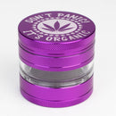 Heavy Duty Large "Don't Panic It's Organic" 4 Parts Weed Grinder Engraved in Canada Design