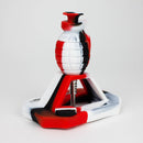 Grenade Silicone Nectar Collector Kit [AKNC] Nectar Collector Canadian Distributor Red/Black