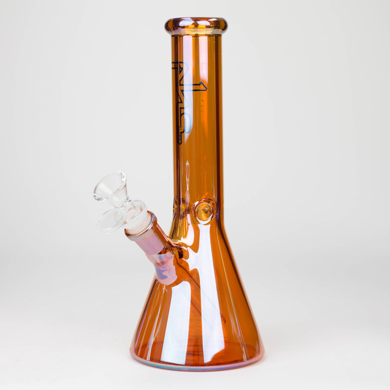 O PHS |  10" Solid Color Eletroplate Glass Beaker Bong [PHSCR-10]