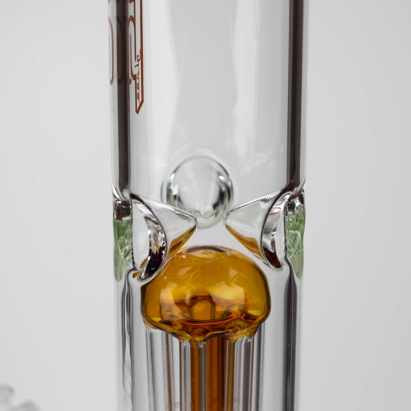O PHS | 12" Glass beaker Bong with tree arm percolator [PHS-PC-12]