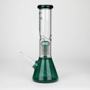 PHS | 12" Glass beaker color Bong with tree arm percolator [PHSPR-12] Glass Bong Purple Haze Smoke Inc