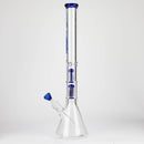GENIE | 24" Dual 6 arms 9mm glass water beaker bong [GB1906] Glass Bong ONE
