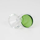 Glass bowl with color round handle for 14 mm Pack of 3 Bowl · Banger · Oil Burner 777 Smoke