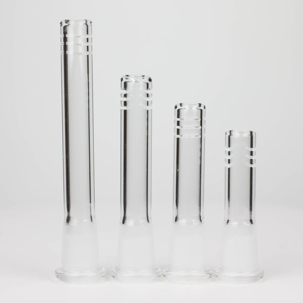 O Glass Slitted Glass Diffuser Downstem 4 size (2.5"-5") mixed Pack of 12