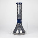 COBRA | 13" Eletroplate 7 mm Glass Beaker Bong [LL1026] Glass Bong JJ Distribution
