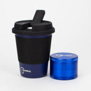 OPSEC Mug | Stealth Bubbler Bundle w/ Grinder and Extra Ceramic Bowl Resin · Silicone · Plastic Bong OPSEC Mug Blue