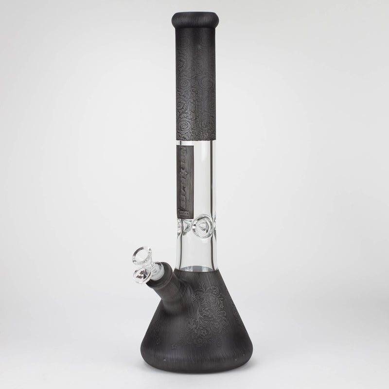 O NG | 18 inch 7mm Sandblasted Metallic Beaker [L732]