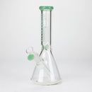 Blueberry | 11 inch Mini Beaker Bong [L708] Glass Bong High-End Brands Glass GREEN.C (MINT)