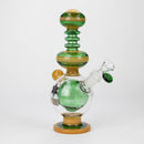 NG | 10 inch Large Ball Perc Bubbler [TX0003] Glass Bong High-End Brands Glass YELLOW
