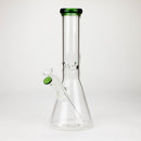 12 inch No Logo Beaker [BTBK12] Glass Bong ONE Green