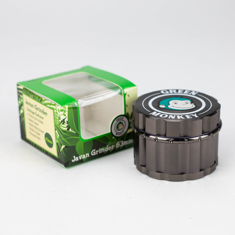 O Green Monkey | Javan Grinder - 63MM - Gunmetal