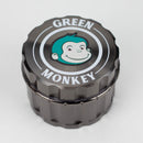 Green Monkey | Javan Grinder - 63MM - Gunmetal Regular Grinder Cannatron