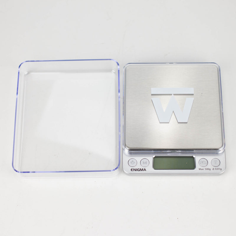 O Truweigh | Enigma Scale - 500g x 0.01g - Silver