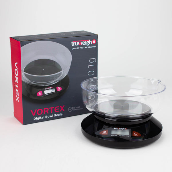 O Truweigh | Vortex Digital Bowl Scale 2000G X 0.1G - Black