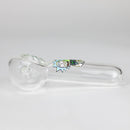 4" Premium Glass Pipe With RM Graphic Box of 12 Glass Pipe 777 Smoke