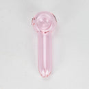 4" Pink Premium Glass Pipe Box of 12 Glass Pipe 777 Smoke Clear