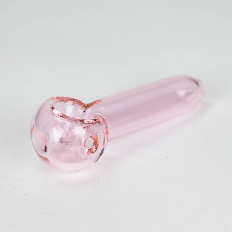 O 4" Pink Premium Glass Pipe Box of 12