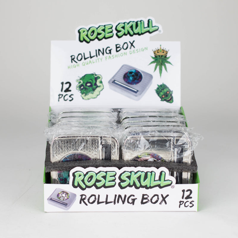 O Rose Skull | 70mm Box-Type Automatic Rolling machine Box of 12