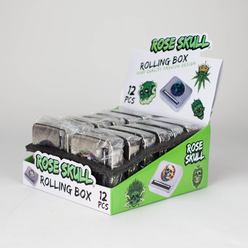 O Rose Skull | 70mm Box-Type Automatic Rolling machine Box of 12