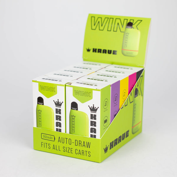 O KRAVE | Wink 900mAh 510 battery Box of 10