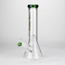 Genie | 12" Genie Classic beaker glass water bong [NSP105] Glass Bong ONE Green