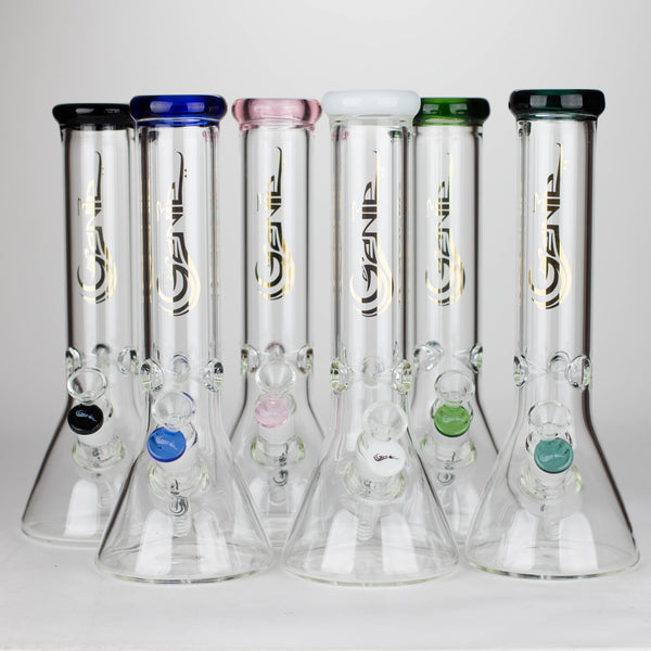 O Genie | 11.5" Genie Classic beaker glass water bong [NSP105]