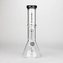 Genie | 12" Genie-Tree arms color accented glass water bong [NS104] Glass Bong ONE