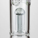 Genie | 12" Genie-Tree arms color accented glass water bong [NS104] Glass Bong ONE