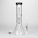 Genie | 12" Genie-Tree arms color accented glass water bong [NS104] Glass Bong ONE
