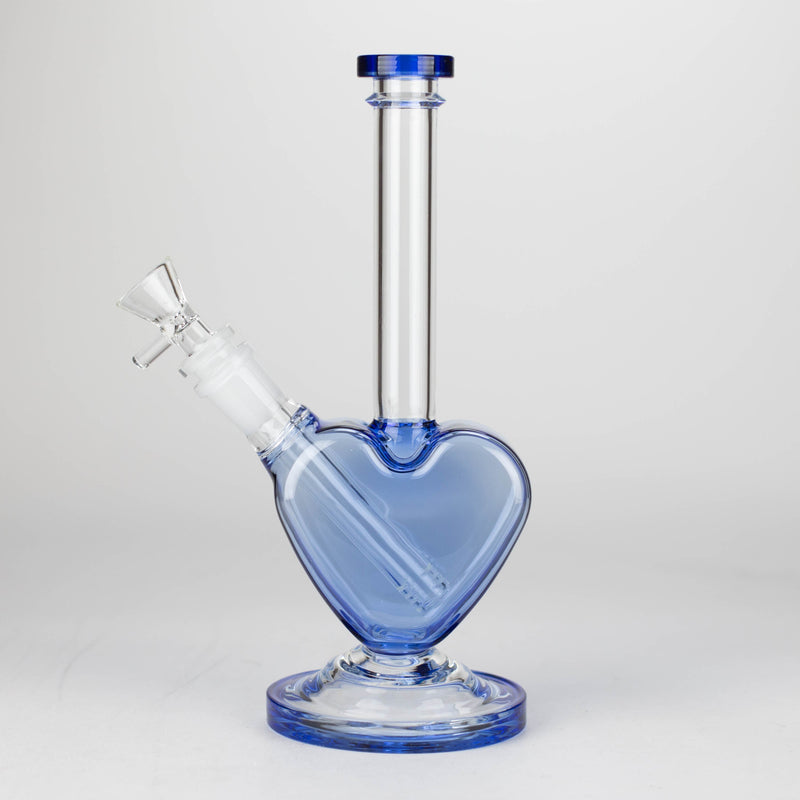 O 10" Glass Heart Bong - Valentia's day limit Edition