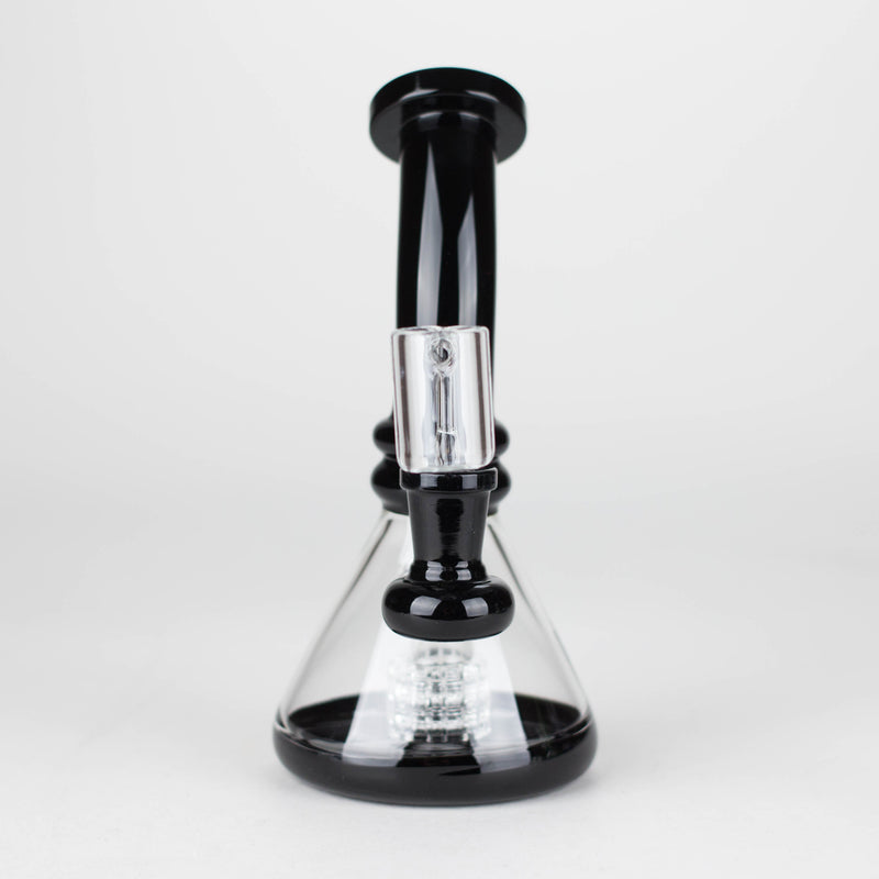 O 7"  2-in-1 Color accented Rig with perc (Banger and Bowl Included)