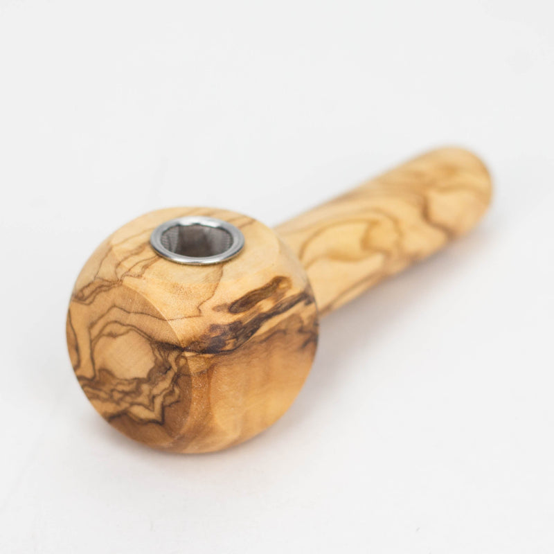 O Olive Wood Apple Pipe